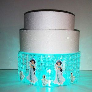 LED Acrylic Crystal Jasmine inspired Stand Disney